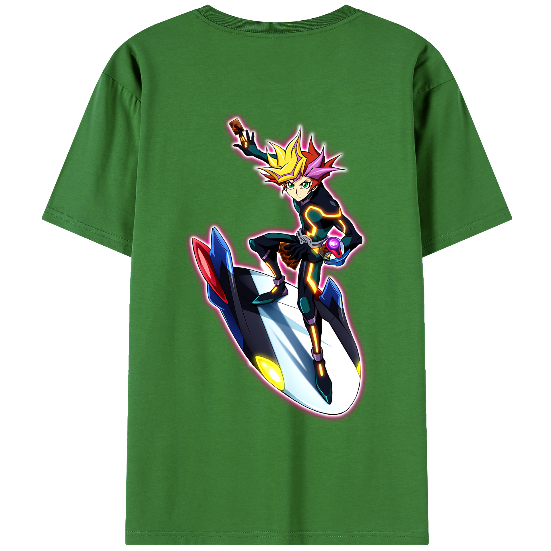 （画像用） 遊☆戯☆王 Yu-Gi-Oh! レディース半袖Tシャツ(バックプリント)